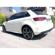 Resim ABH DESİGN TUNİNG Audi A3 Yan Marşpiyel Takımı Fiber Astarlı 