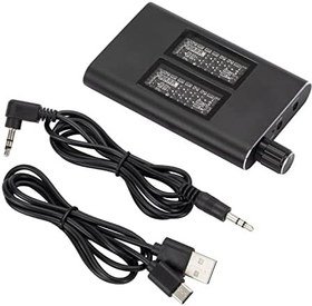 Resim Telefon için Mini Amplifikatör Stereo Ses Kulaklık Amplifikatörü Şarj Edilebilir 