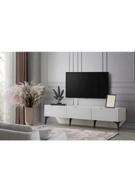 Resim Dolunay Modern Membran Çekmeceli Tv Sehpası 180cm 