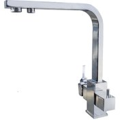 Resim Evora 3 Yollu Musluk Plus Su Arıtma Musluğu Üç Yollu Çoklu Musluk 