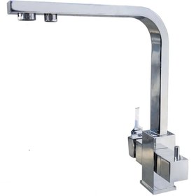 Resim Evora 3 Yollu Musluk Plus Su Arıtma Musluğu Üç Yollu Çoklu Musluk 