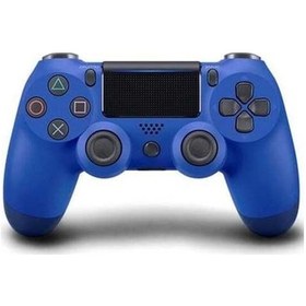 Resim Novahub Ps4 İçin Çift Şoklu Kablolu Oyun Kumandası - Mavi, Ergonomik Tasarım, Uyumlu Pc 