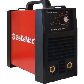Resim Gekamac Power Arc 200 Pro Inverter Kaynak Makinasi Maskesi Elektrodu Fircasi Hediyeli 