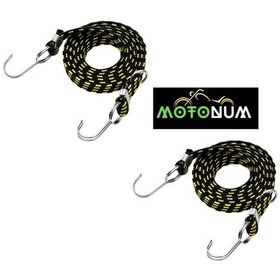 Resim Kancalı Bagaj Lastiği Kalın 1 Metre Sarı 2 Adet M0135 