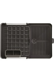 Resim Tekno Trust Paslanmaz Çelik Rethink 2 Parça Paslanmaz Çelik Bulaşıklık ve Sıvı Sabunluk Seti 85189 Gri 