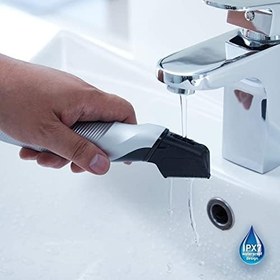 Resim Panasonic Er-Gk60 3 Parçalı Vücut Tıraş Makinesi, İslak Ve Kuru Tıraş, Yüz Ve Vücut 
