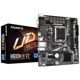 Resim MT29 GİYİM GIGABYTE H610M H v2 DDR5 HDMI PCIe 16X v4.0 1700p mATX 