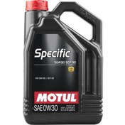 Resim Motul Specific 504 00 507 00 0W-30 5 Litre Motor Yağı (Üretim Yılı :2024) 