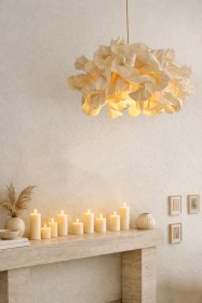 Resim Avf Atelier Eva Krem Sarkıt Avize KREM RENK 