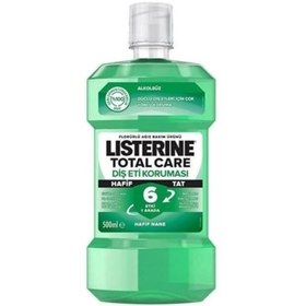 Resim Listerine Diş Eti Bakımı Hafif Tat Ağız Bakım Suyu 500ml 