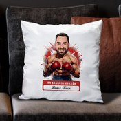 Resim Karikatürlü Erkek Boksör Yastık 