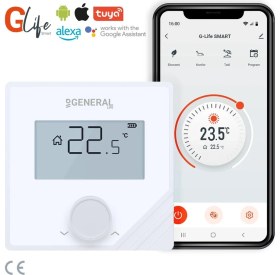 Resim General Life Mitra HT25S RF SMART Kablosuz Wi-Fi Akıllı Oda Termostatı 