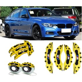 Resim Bmw F30 ///m Sarı 17-18-19-20 Janta Uyumlu 4.lü Kaliper Kapagı 