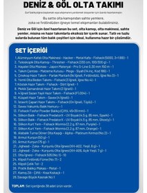 Resim Deniz Ve Göl Profesyonel Olta Takımı Seti 2 Metal 5000'lik Makine + 330cm 100-300g Atarlı Kamış 