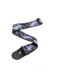 Resim Planet Waves 50h07 Planetwaves 50mm Lizards Pur/grn Gitar Askısı 