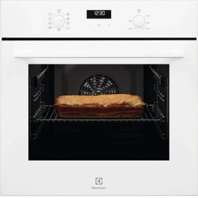 Resim EOF5C50BV Surroundcook Ankastre Katalitik Temizlemeli Beyaz Cam Fırın 