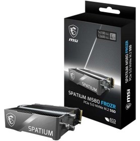 Resim MSI 4TB SPATIUM M580 FROZR 14100-12600MB/s M2 PCIE GEN5 DİSK 