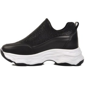 Resim Aspor Siyah Taşlı Kadın Sneaker Çok Renkli 