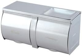 Resim Xinda Gs210w1 Mat Ikili Wc Kağıt Dispenseri Paslanmaz Çelik 