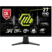 Resim MSI MAG 275F 27" 180Hz 0,5ms Rapid IPS Adaptive-Sync Full HD Gaming (Oyuncu) Monitör 
