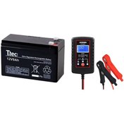 Resim Pilsan Çocuk Arabası İçin 12v 9ah Akü Ve 2 Amper Akıllı Şarj Alet 