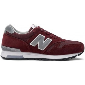 Resim New Balance 565 Nb Lifestyle Men Shoes Erkek Sneaker-bordo Bordo 