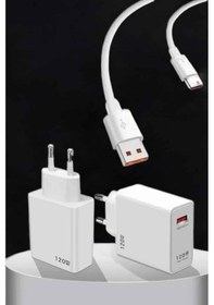Resim Flzdgnkr Type-c 120w Şarj Aleti Hızlı Şarj Turbo Şarj Cihazı 