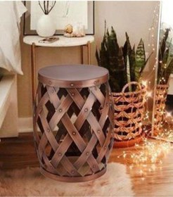 Resim KOCHERCONCEPT Tabure & Yan Sehpa Bakır 50 X 35 Cm 