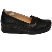 Resim Bestello Bağcıksız Poli Taban Comfort 018-c505-24k Kadın Ayakkabı Siyah 