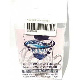 Resim Youvella 4 İğneli Hazır Takım 5 Adet 1302 No:2 