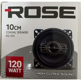 Resim Rose Rs-101 10cm Tweeterli Coaxıal Tekli Hoparlör 