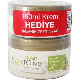 Resim Dalan D'olive Besleyici Organik Zeytinyağlı Besleyici Krem 250 ML + Zeytinyağlı Besleyici Krem 150 ML 