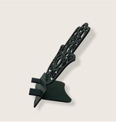 Resim RetroLazer Ahşap Telefon Tutucu Şarj Standı Fatma Ana Eli 