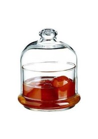 Resim 98973 Kapaklı Reçellik Şekerlik Cam Şekerlik Kahvaltılık Saklama Kabı Şeffaf 