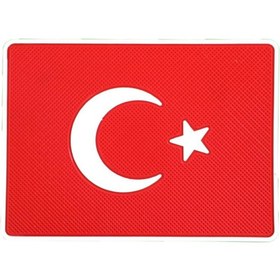 Resim Oto Aksesuarcım Türk Bayraklı Torpido Üstü Kaydırmaz Ped Telefon Tutucu 