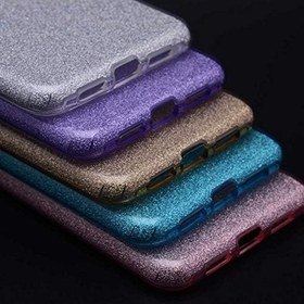 Resim Elfia Huawei P20 ile Uyumlu Silikon Parlak Simli İnce Kılıf, Rose Gold 