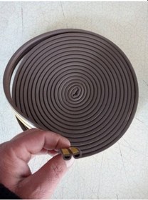 Resim 15 Mt Kendinden Yapışkanlı Kapı Ve Pencere Kauçuk Bandı Kahve 