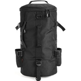 Resim Springsun Çok Amaçlı Balıkçılık Sırt Çantası Açık Hava Seyahat Olta Kamışı Makara Takım Çantası Omuz Çantası Bagaj Çantası 