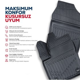 Resim Sare Tuning Ssangyong Torres EVX Elektrikli 2023 Sonrası 3D Havuzlu Paspas ve Bagaj Havuzu Set (HEDİYELİ) 