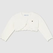 Resim Mayoral Kız Bebek Hırka Örme 308 Krem 