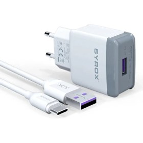 Resim Syrox 18W 3.0 Amper Type-C Şarj Aleti Seti 