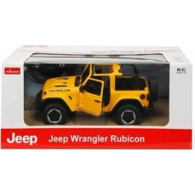 Resim Rastar 1:14 Jeep Wrangler Rubicon Uzaktan Kumandalı Araba 16096 Sarı 