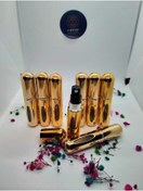 Resim CUPPERA Mini Seyahat Parfüm Dolumlu Atomizer, Taşınabilir Parfüm Sprey Şişesi 5 Ml (ALTIN) 2 Adet 