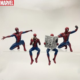 Resim 1 adet Marvel Avengers Spider-Man Aksiyon Figürü - Katı PVC Koleksiyonluk Heykel, Çoklu Pozlar, Vintage Tarzı Masaüstü Dekor, Yatak Odası, Oturma Odası, Parti ve Tatil Hediyeleri, Örümcek Adam Dekoru, Dinamik Poz Tasarımı, Detaylı El Sanatları, Figür, Ev Dekoru İçin Süs, Minyatür Ürün, Heykel, Ev Dekoru Ürün, Noel Dekoru Yeni Ürünler 