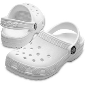 Resim Crocs Classic Clog Çocuk Terlik 206991-100 White 