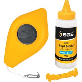 Resim Sgs BOYALI ÇIRPI İPİ 30 M -MAVİ 