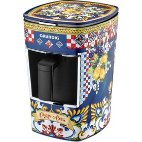 Resim CHIARA ALESSI Grundig La Vita E'Bella Mavi Türk Kahvesi Makinesi 