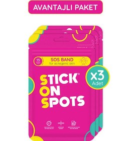 Resim Stick On Spots Sos Sivilce Maskesi 3 x 15'li 