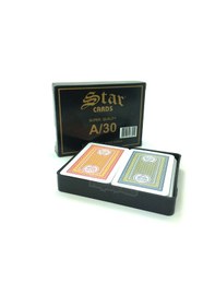 Resim Star A-30 2 Deste İskambil Oyun Kağıdı A-k-q-j 