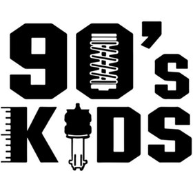 Resim Bak Karıştır 90s Kids Sticker 20x16 Siyah Renk 